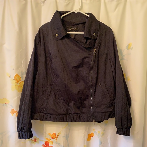 Lane Bryant Motorcycle Rain Jacket - Picture 2 of 9
